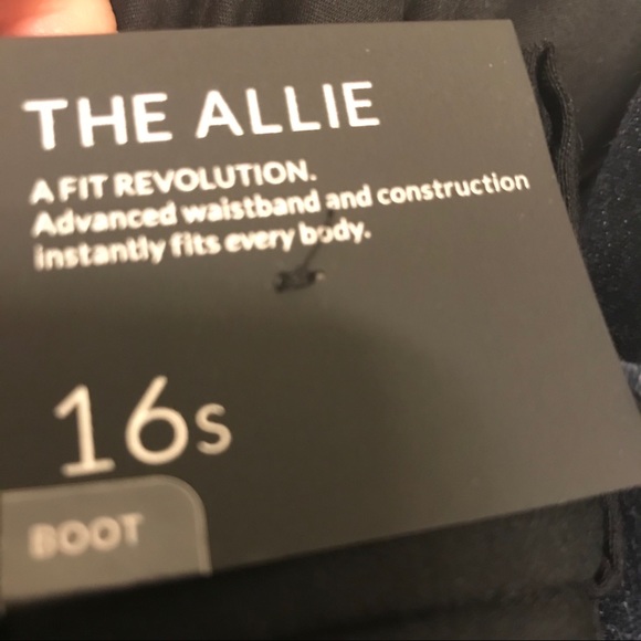 Lane Bryant The Allie Pant Straight Leg Pant Black 16 S - Picture 4 of 6